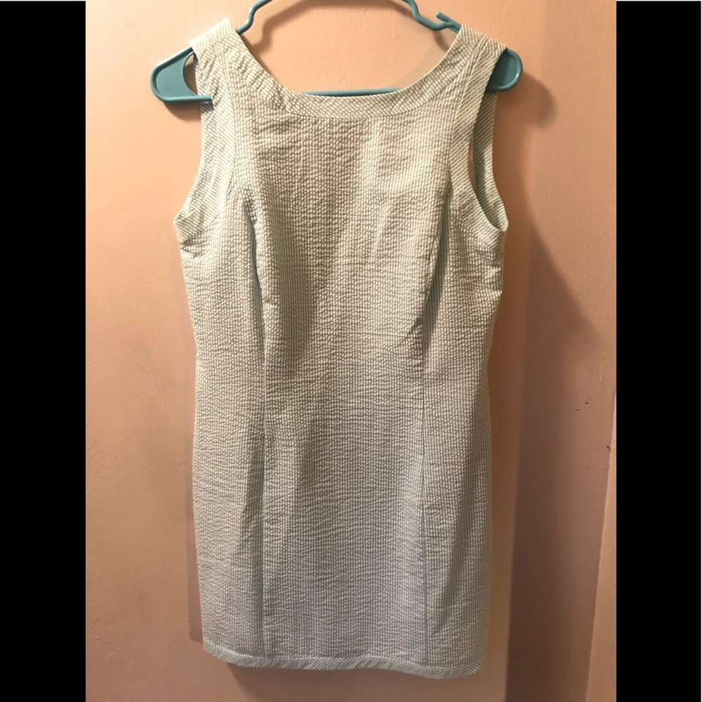 Women’s LAUREN JAMES SEERSUCKER dress. Size S. Worn twice.